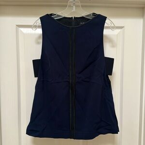 Rag & Bone Navy Salute Dant Top